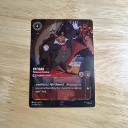 Lorcana Archazia's Island Ratigan Holo Foil 216/204 Enchanted Disney - Image 1