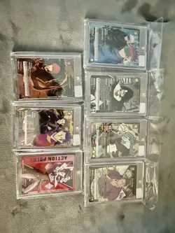 Union Arena Lot R and SR Super Clean Condition In Mags and Mag Bags. See Photos - Image 1