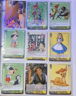 WEISS SCHWARZ Japan DISNEY 100 Yrs Of Wonder Cards Rare Set - Image 2