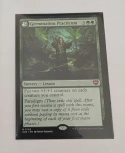 Germination Practicum MTG Secrets of Strixhaven NM English in hand ships now - Image 1