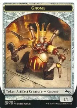 Near Mint - Mint Foil Gnome Token - Unstable 020/020 - Image 1