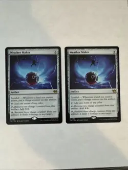 2x Weather Maker Teenage Mutant Ninja Turtles Regular TMNT Magic The Gathering - Image 1