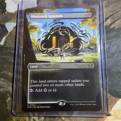 Shattered Sanctum (Borderless) Secrets of Strixhaven Foil - Image 1