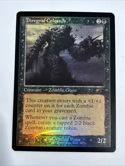 Diregraf Colossus SLD 840 Retro Frame Foil - Secret Lair NM/M - Image 1