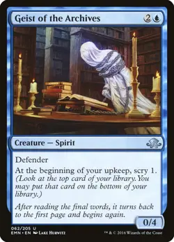 Geist of the Archives | #62 | EMN | MTG | Regular | LP - Image 1