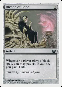 Throne Of Bone | #317 | 8ED | MTG | Regular | MP - Image 1