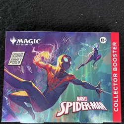Spider-Man Magic the Gathering Collector Booster NEW/SEALED Collector Omega Box - Image 4
