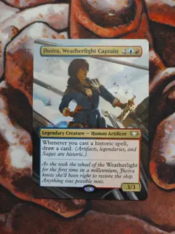 Magic the Gathering Jhoira, Weatherlight Captain Hand Painted Custom MTG Alter - Image 1