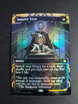 Vampiric Tutor (Foil) Mythic MTG Secrets of Strixhaven Mythical Archives - Image 1