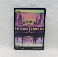 MTG TMNT Plains (0191) Teenage Mutant Ninja Turtles Foil - Image 1