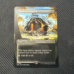Shattered Sanctum (Borderless) Secrets of Strixhaven Regular - Image 1