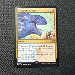Traumatic Critique Secrets of Strixhaven Regular - Image 1