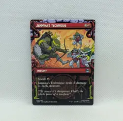 MTG TMNT Jennika's Technique (Showcase) Teenage Mutant Ninja Turtles Regular - Image 1