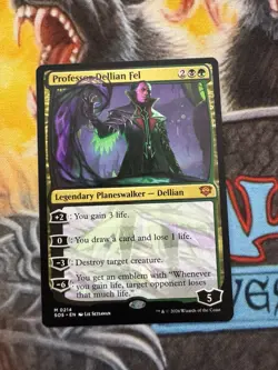 Professor Dellian Fel NM - MTG: Secrets of Strixhaven SOS M0214 [Regular] - Image 1
