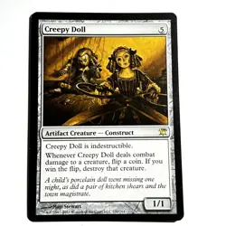 Creepy Doll 220 R Innistrad Magic the Gathering MTG LP - Image 1