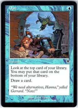 Opt 64 C Invasion Magic the Gathering MTG LP - Image 1