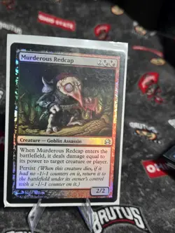 MTG Magic the Gathering Murderous Redcap Modern Masters LP FOIL Commander Staple - Image 1