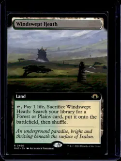 2024 Magic MTG Modern Horizons 3 Windswept Heath Foil #0466 - Image 1