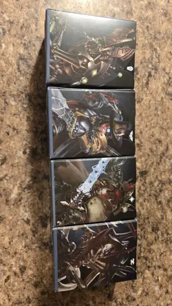 Magic The Gathering Warhammer 40k Commander Decks Unused But Open Complete Decks - Image 1
