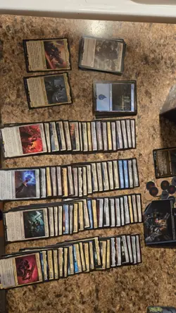 Magic The Gathering Warhammer 40k Commander Decks Unused But Open Complete Decks - Image 3