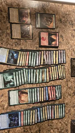 Magic The Gathering Warhammer 40k Commander Decks Unused But Open Complete Decks - Image 4