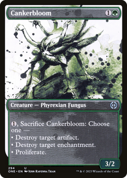 MTG FOIL Cankerbloom ONE #294 Uncommon - Image 1