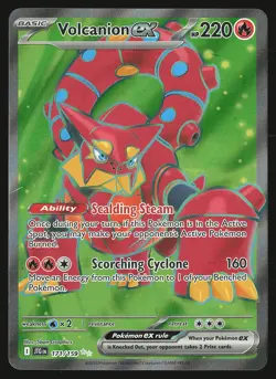 SV09: Journey Together Volcanion ex #171/159 Ultra Rare Pokemon Card - Image 1