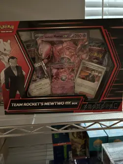 Pokemon TCG Team Rockets Mewtwo EX Box Sealed - Image 1