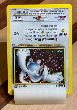 Lugia #9 - Neo Genesis 2000 Pokemon - 9/111 Spiral Unlimited Holo Rare NM - Image 5