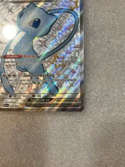 Pokemon Mew ex SV: Paldean Fates 216/091 Full Art Holo Shiny Ultra Rare 180 HP - Image 2