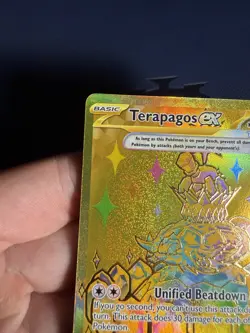 Pokemon TCG Terapagos ex 180/131 Full Art Holo Hyper Rare Prismatic Evolutions - Image 4