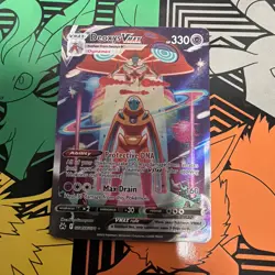 Pokemon Card Deoxys VMAX GG45/GG70 Crown Zenith Galarian Gallery - Image 1