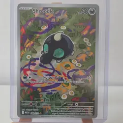 Pokemon Shroodle Illustration Rare Full Art Holo Me01: Mega Evolution 149/132 - Image 2