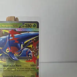 Pokemon Mega Heracross EX Double Rare Holo Me02: Phantasmal Flames 004/094 - Image 5