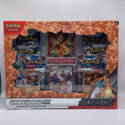 Pokemon TCG Charizard Ex Premium Collection Box SEALED Scarlet & Violet 6 Packs - Image 1