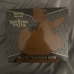 2021 Pokemon Sword & Shield Shining Fates Factory Sealed ETB Elite Trainer Box - Image 1