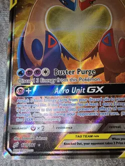 Pokemon Latias & Latios GX TAG TEAM Alternate Full Art Ultra Rare Holo 170/181 - Image 5