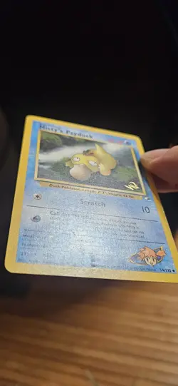 Misty's Psyduck 54/132 W Stamped Promo Pokemon TCG Gym Heroes WOTC - Image 4
