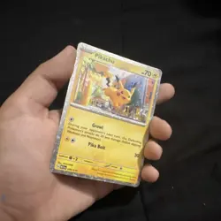 Pokemon Pikachu Holo Promo Card McDonald's 2023 70 HP 006/015 Basic - Image 3