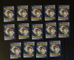Wizards of the Coast Pokemon Fossil 14-Card Lot Gastly Haunter Gengar - Image 2