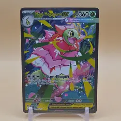 Nintendo Mega Meganium EX 272/217 Pokemon Card Grass Regular Rare 360HP - Image 1