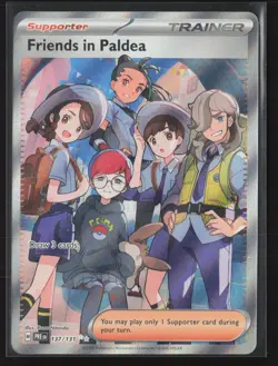 Friends in Paldea Ultra Rare SV: Prismatic Evolutions 137/131 NM Pokemon Card - Image 1