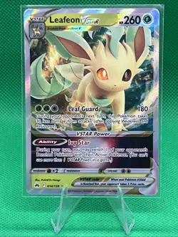 Leafeon VSTAR 014/159 Pokemon TCG Crown Zenith Ultra Rare Holo NM - Image 1