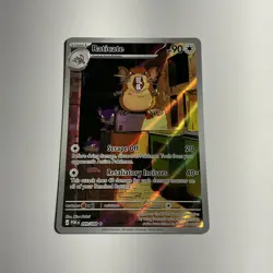 Raticate Holo Illustration Rare ME03: Perfect Order 099/088 NM TCG Pokemon - Image 1