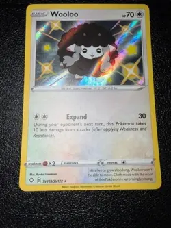 Pokemon TCG Ditto V 050/072 Shining Fates Ultra Rare Full Art Holo! - Image 1