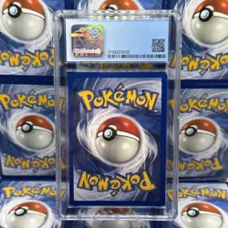 Water Energy 102/102 Pokemon Base Set (Shadowless) Regular Graded CGC 9 MINT - Image 2