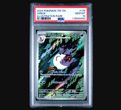 PSA 10 TEF EN Arbok #176 IR - 2024 Pokemon Sv05: Temporal Forces 176/162 - Image 1