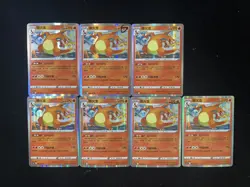 2024 Pokemon TCG S-CHN Sword & Shield CS5aC 003/127 R Charizard Holo Lot*7 VT30 - Image 2