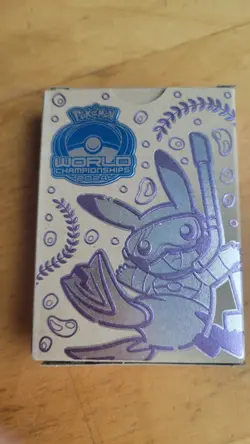 2024 Honolulu Pokemon World Championship Exclusive Double EMPTY Deck Box - Image 2
