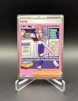 Pokemon TCG Prismatic Evolutions Trainer Lacey #175 Special Illustration Rare - Image 1